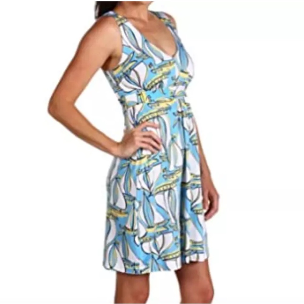 Lilly Pulitzer Sailboat Print Mini Dress - Picture 2 of 6